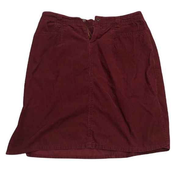 North Face Corduroy Cotton Skirt EUC - Picture 6 of 12
